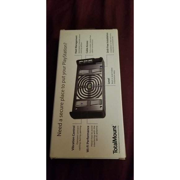 TotalMount Wall Mounting System for Sony Playstation 4 Slim - Picture 4 of 5